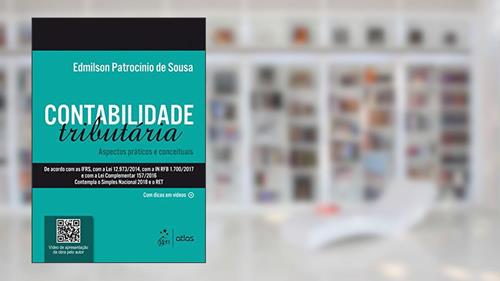 Capa de Contabilidade Tributária - Aspectos Práticos e Conceituais, do autor Edmilson Patrocínio de Sousa