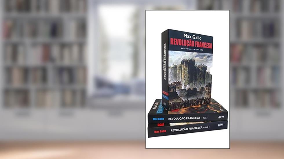 Caixa Especial Revolução Francesa, do autor Max Gallo