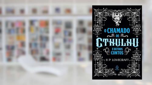 Capa de O chamado de Cthulhu e outros contos, do autor H. P. Lovecraft