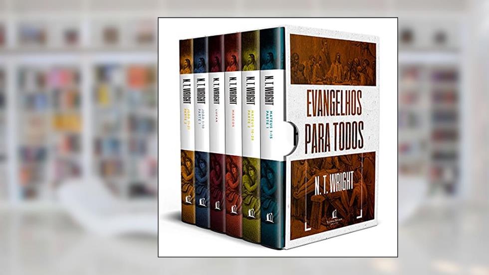 Box Evangelhos para todos, do autor N.T. Wright