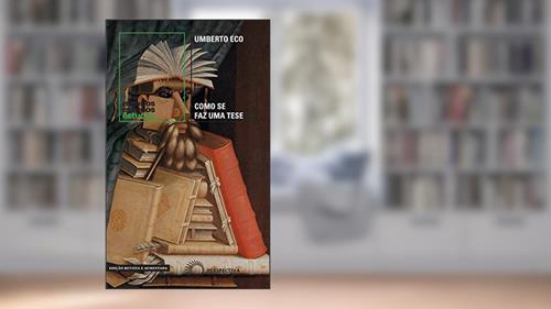 Capa de Como se faz uma tese, do autor Umberto Eco
