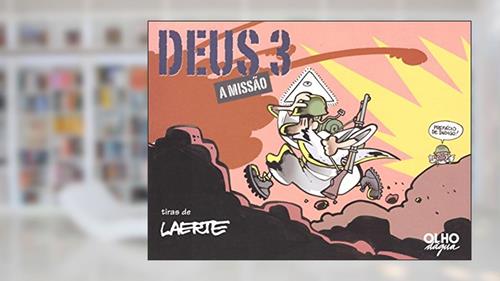 Capa de Deus 3: A missão, do autor Laerte Coutinho
