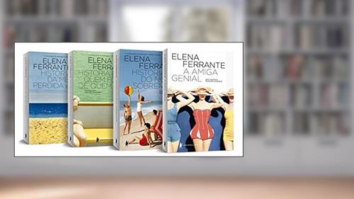 Capa de Combo Tetralogia A Amiga Genial, do autor Elena Ferrante