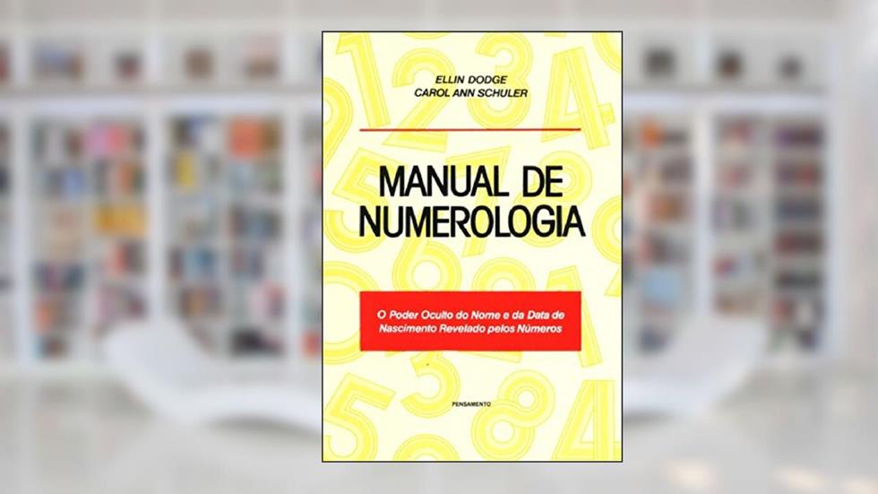 Manual de Numerologia, do autor Dodge; Schuler