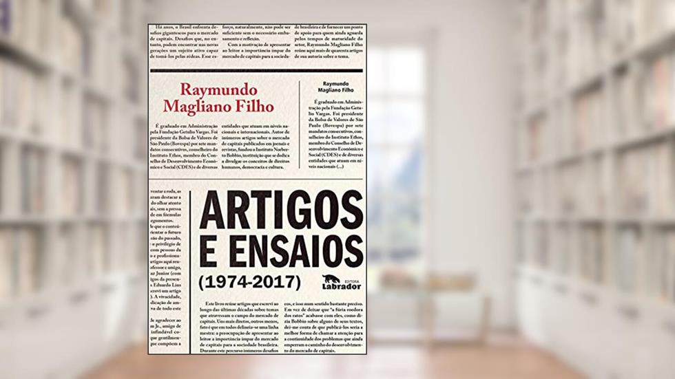 Artigos e ensaios (1974-2017), do autor Raymundo Magliano Filho