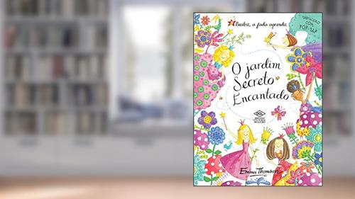 Capa de Beatriz, a Fada Aprendiz. O Jardim Secreto Encantado. Tabuleiro com Pop-Up, do autor Emma Thomson