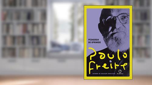Capa de Pedagogia do oprimido, do autor Paulo Freire