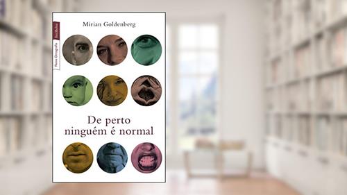 Capa de De perto ninguém é normal (edição de bolso), do autor Mirian Goldenberg
