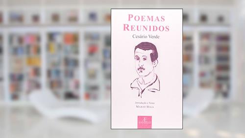 Capa de Poemas Reunidos, do autor Cesário Verde