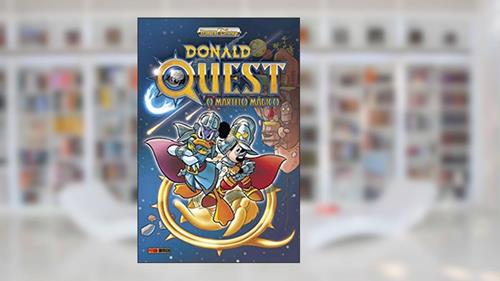 Capa de Donald Quest - O Martelo Mágico, do autor Stefano Ambrosio; Davide Aicardi; Chantal Pericoli