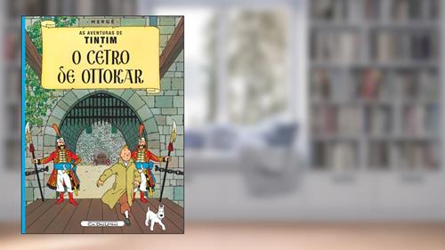 Capa de O cetro de Ottokar, do autor Hergé