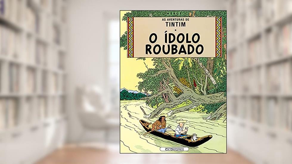 O ídolo roubado, do autor Hergé