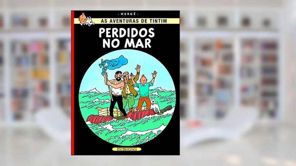 Perdidos no mar, do autor Hergé