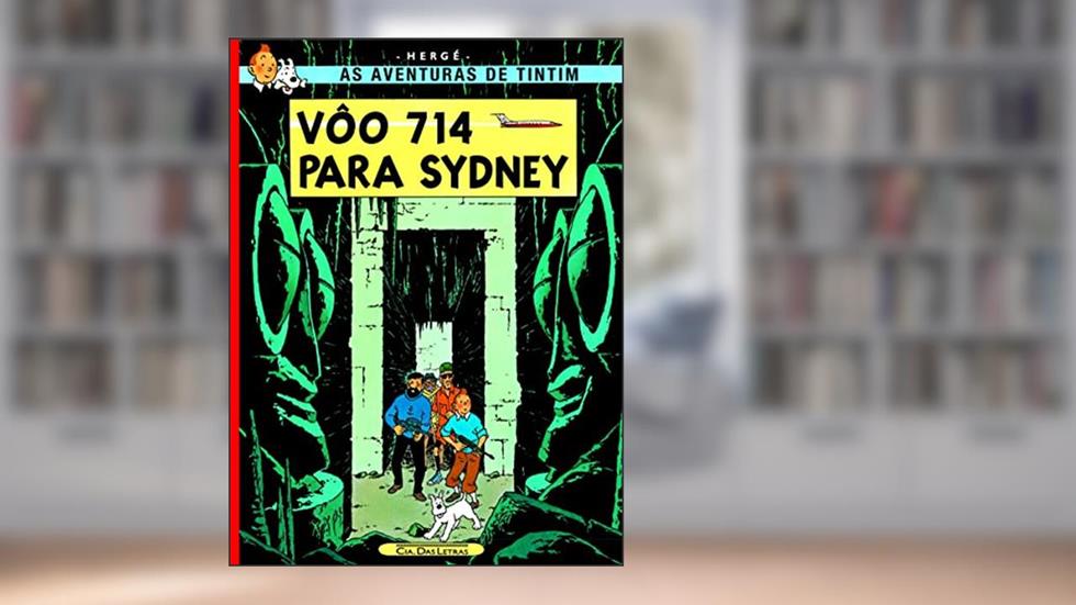 Vôo 714 para Sydney, do autor Hergé