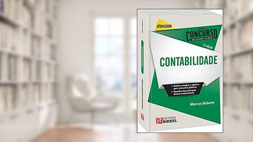 Capa de Concurso Descomplicado - Contabilidade, do autor Marcos Roberto