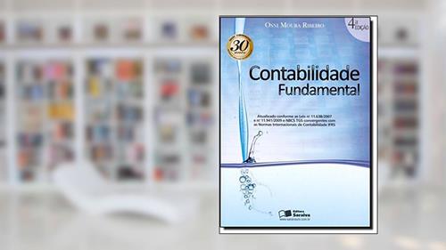 Capa de Contabilidade Fundamental, do autor Osni Moura Ribeiro