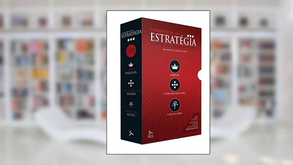 Essencial Da Estratégia Definitivo - Box 3 Livros, do autor Nicolau Maquiavel; Sun Tzu; Miyamoto Musashi