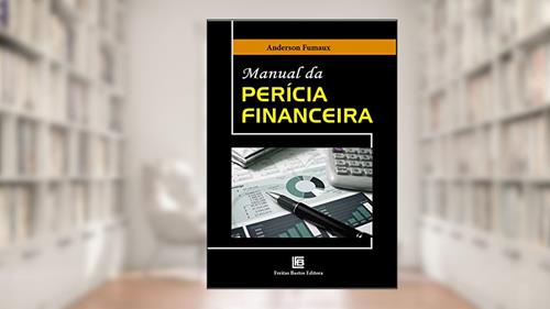 Capa de Manual da Perícia Financeira, do autor Anderson Fumaux
