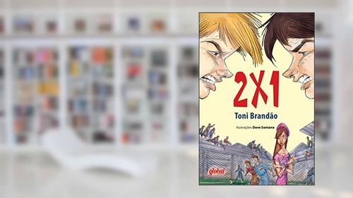 Capa de 2x1, do autor Toni Brandão