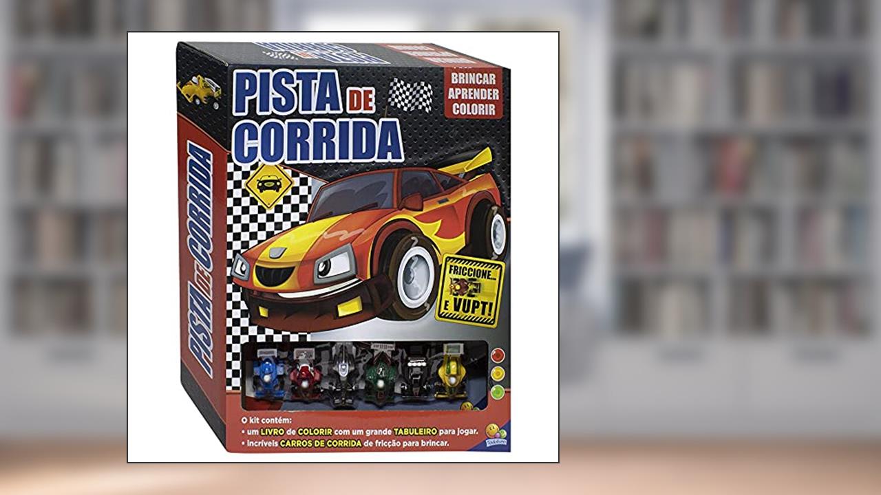 Pista de Corrida - Coleção Brincar-aprender-colorir, do autor Vários Autores