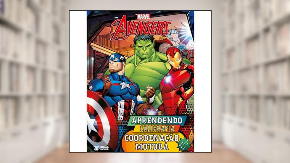 Aprendendo Caligrafia Marvel - Coordenação Motora, do autor Bicho Esperto