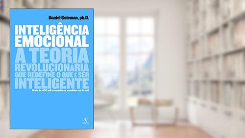 Capa de Inteligência emocional, do autor Daniel Goleman