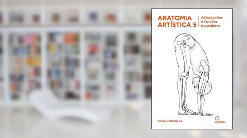 Capa de Anatomia Artistica 5, do autor Michel Lauricella