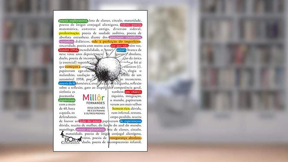 Essa cara não me é estranha e outros poemas (Boa Companhia), do autor Millôr Fernandes
