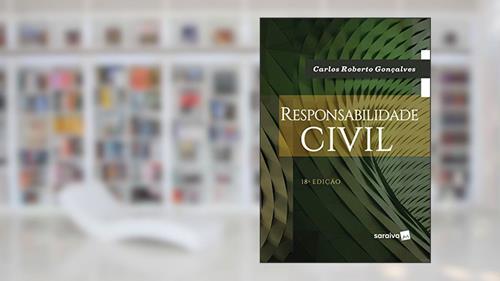 Capa de Responsabilidade civil - 18ª edição de 2019, do autor Carlos Roberto Gonçalves