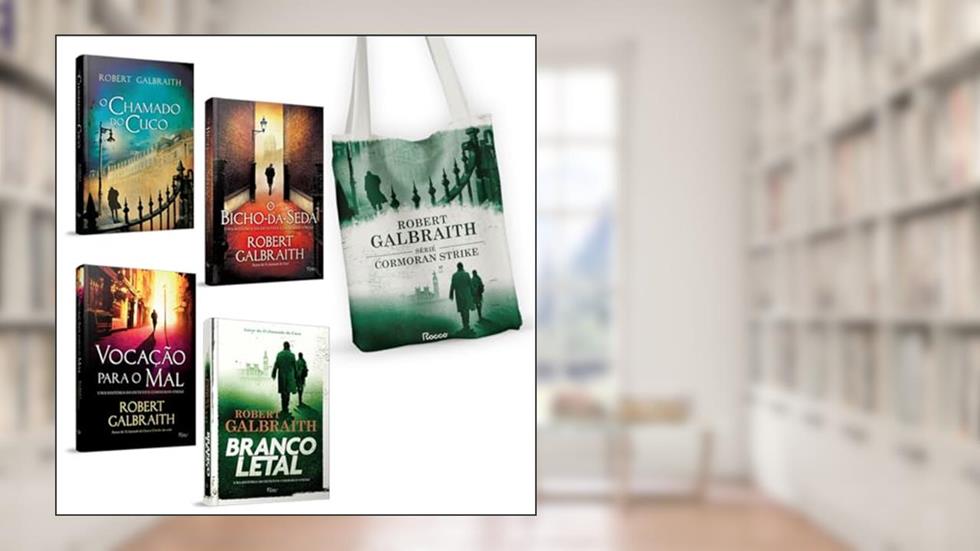 KIT - ROBERT GALBRAITH + ECOBAG, do autor ROBERT GALBRAITH