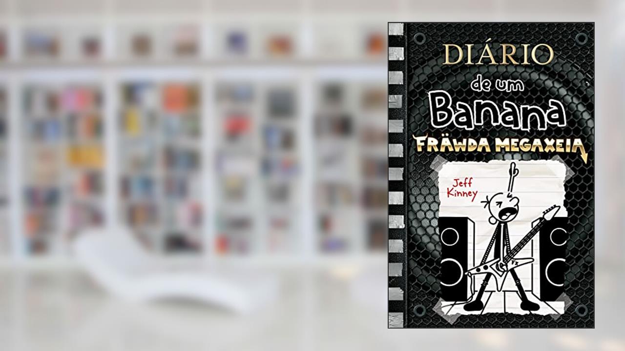Diário de um Banana 17: Fräwda Megaxeia, do autor Jeff Kinney