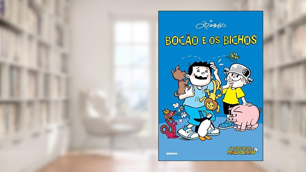 Almanaque Maluquinho - Bocão e os bichos, do autor Ziraldo