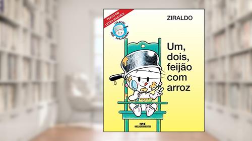 Capa de Um, Dois, Feijão com Arroz, do autor Ziraldo Alves Pinto