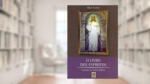 Capa de O Livro dos Espíritos. Pentateuco, do autor Allan Kardec; Guillon Ribeiro