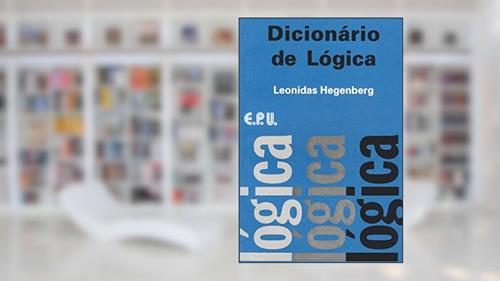 Capa de Dicionário de Lógica, do autor Leonidas Hegenberg