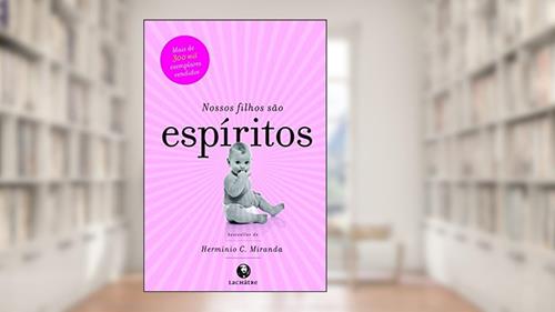 Capa de Nossos filhos são espíritos, do autor Herminio C. Miranda