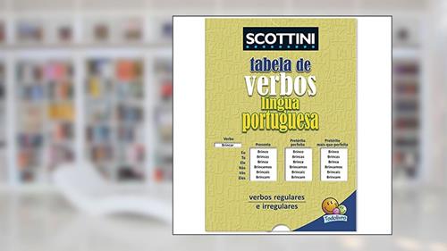 Capa de Scottini Tabela de verbos da Língua Portuguesa (Luva), do autor Alfredo Scottini