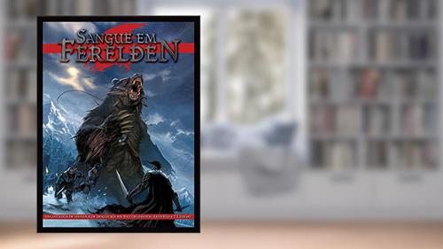 Capa de Sangue em Ferelden, do autor Walt Ciechanowski; Kevin Kulp; T. S. Luikart