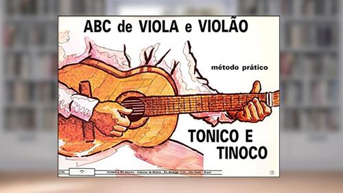 Capa de ABC de viola e violão: Método prático, do autor Tonico e Tinoco