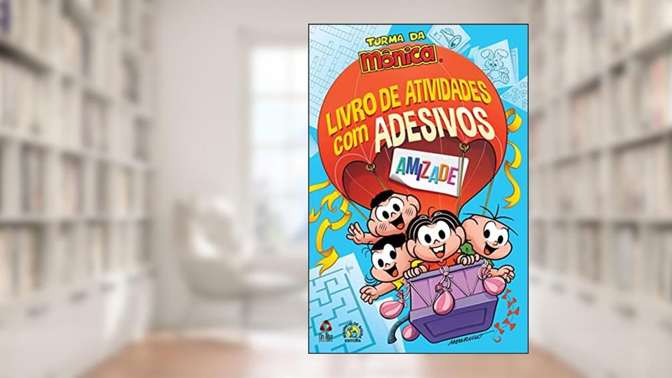 Turma da Mônica Livro de Atividades com Adesivos - Amizade, do autor On Line Editora