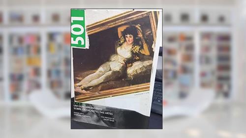 Capa de 501 Grandes Artistas, do autor Stephen Farthing