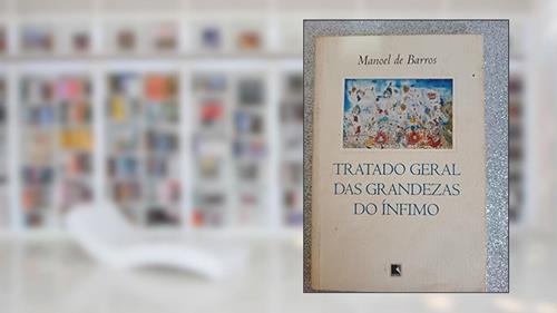 Capa de Tratado Geral Das Grandezas Do Ínfimo, do autor Manoel de Barros