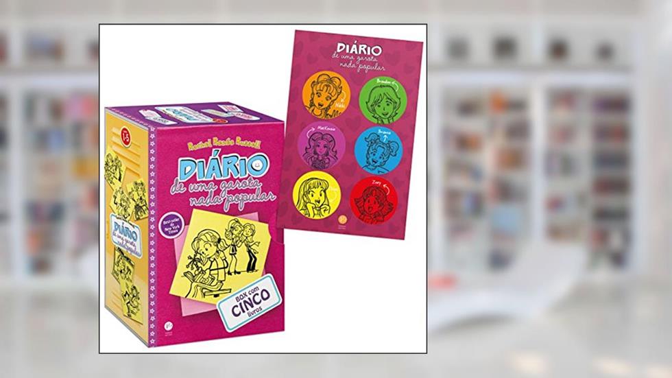 Box Diário de uma garota nada popular (Vol. 1 a 5 - Edição de bolso), do autor Rachel Renée Russel