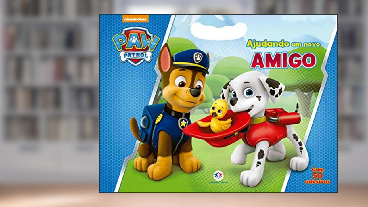 Ciranda Patrulha Canina - Ajudando um novo amigo, Verde Turquesa, do autor Ciranda Cultural