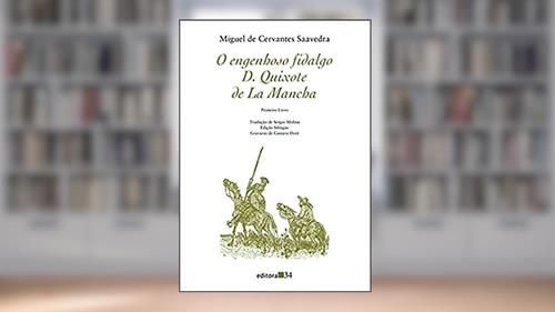 Capa de D. Quixote de La Mancha I: Primeiro livro, do autor Miguel de Cervantes