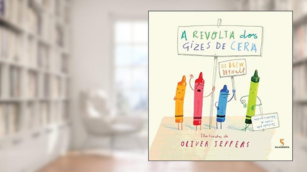 A revolta dos gizes de cera, do autor Drew Daywalt