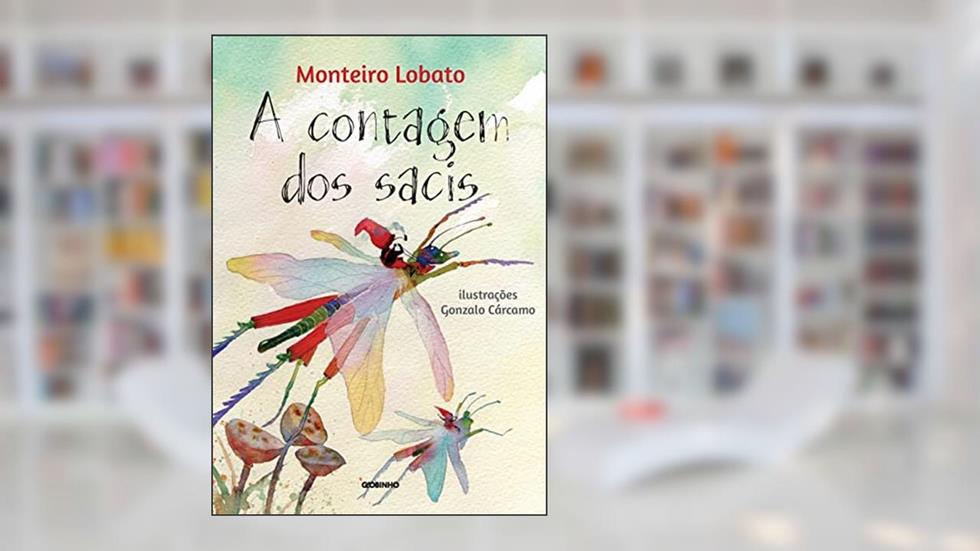 A contagem dos sacis, do autor Monteiro Lobato
