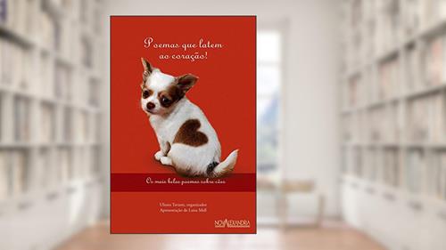 Capa de Poemas que Latem ao Coração, do autor Luisa Mel