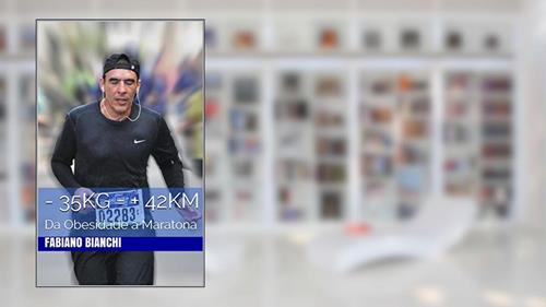 Capa de - 35 Kg = + 42 Km: Da obesidade à maratona, do autor FABIANO BIANCHI