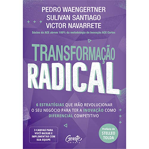 Ler TRANSFORMAÇÃO RADICAL: 6 estratégias que irão revolucionar o seu negócio para ter a inovação como diferencial competitivo., do autor Pedro Waengertner; Sulivan Santiago; Victor Navarrete